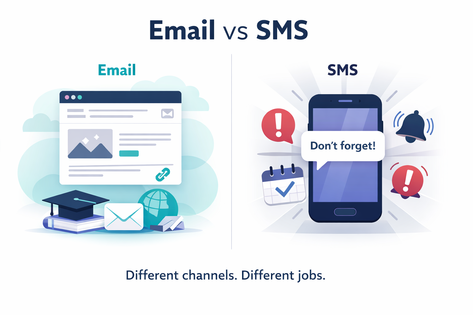Email vs SMS: Which Channel Is Better — and For What?