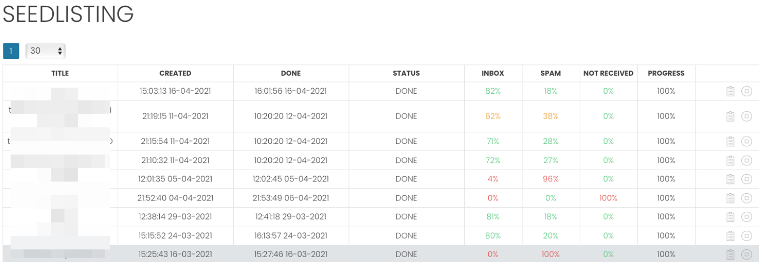Seedlisting