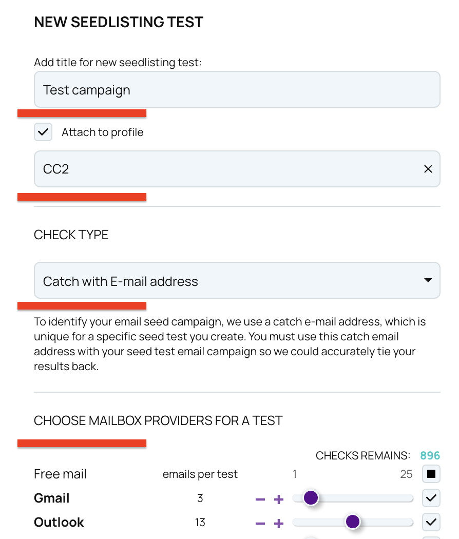 Seedlisting test