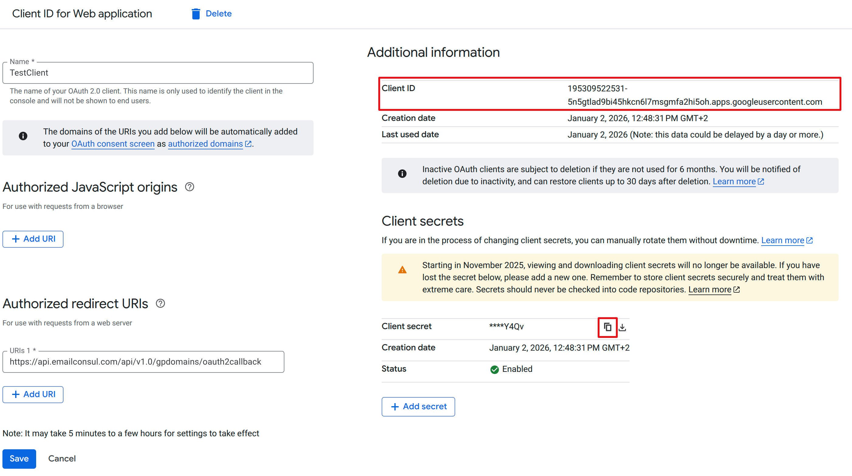 Integrate with GP manually