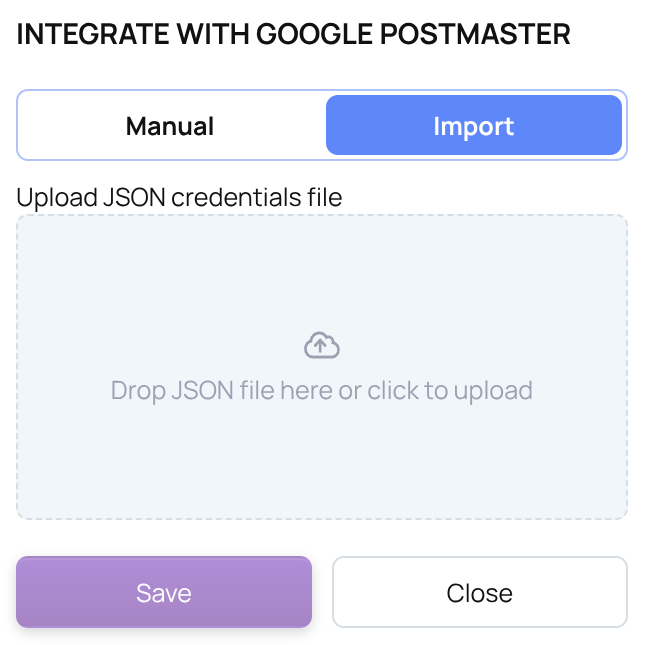 Integrate with GP by import