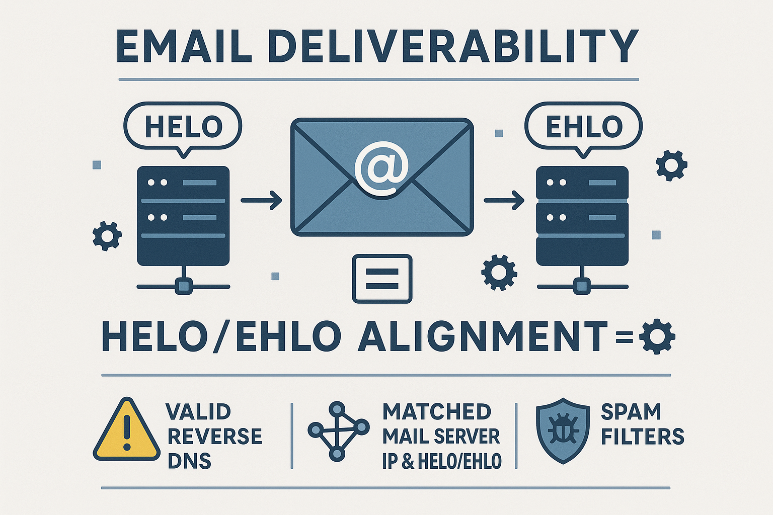 Why Your HELO/EHLO Should Match Your From Domain (and How Misalignment Hurts Deliverability)